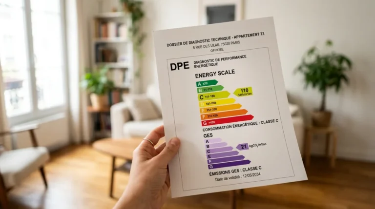 Le diagnostic de performance énergétique obligatoire pour une vente immobilière