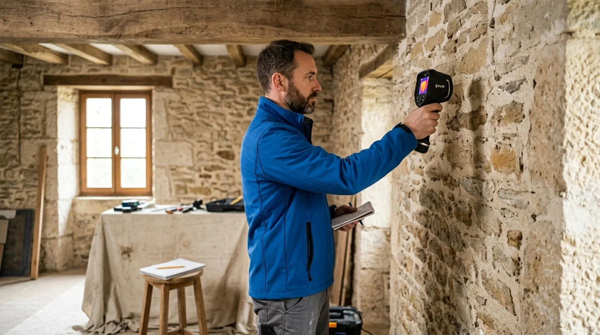 Audit thermique d’une maison ancienne pour choisir la bonne isolation